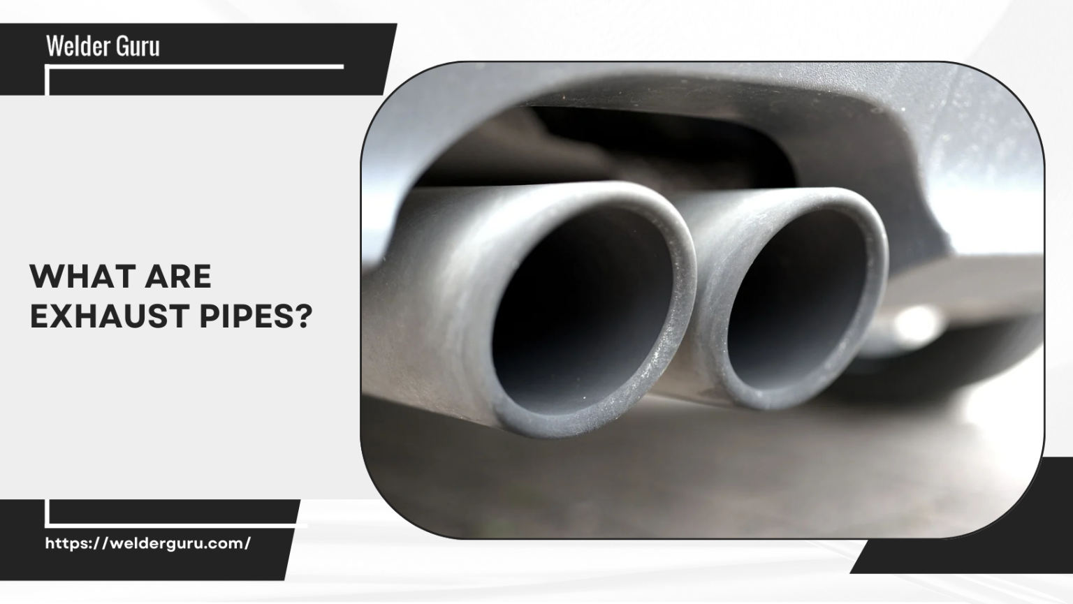 How to weld exhaust pipes with a stick