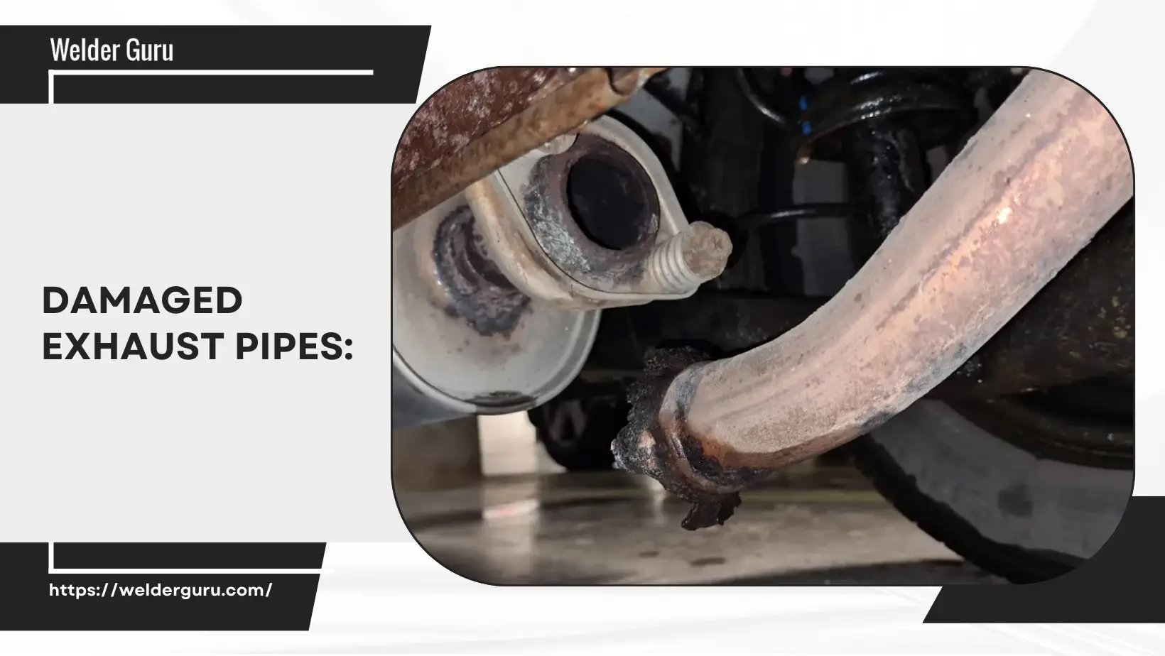 How to weld exhaust pipes with a stick