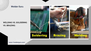 Welding vs. soldering vs. brazing: