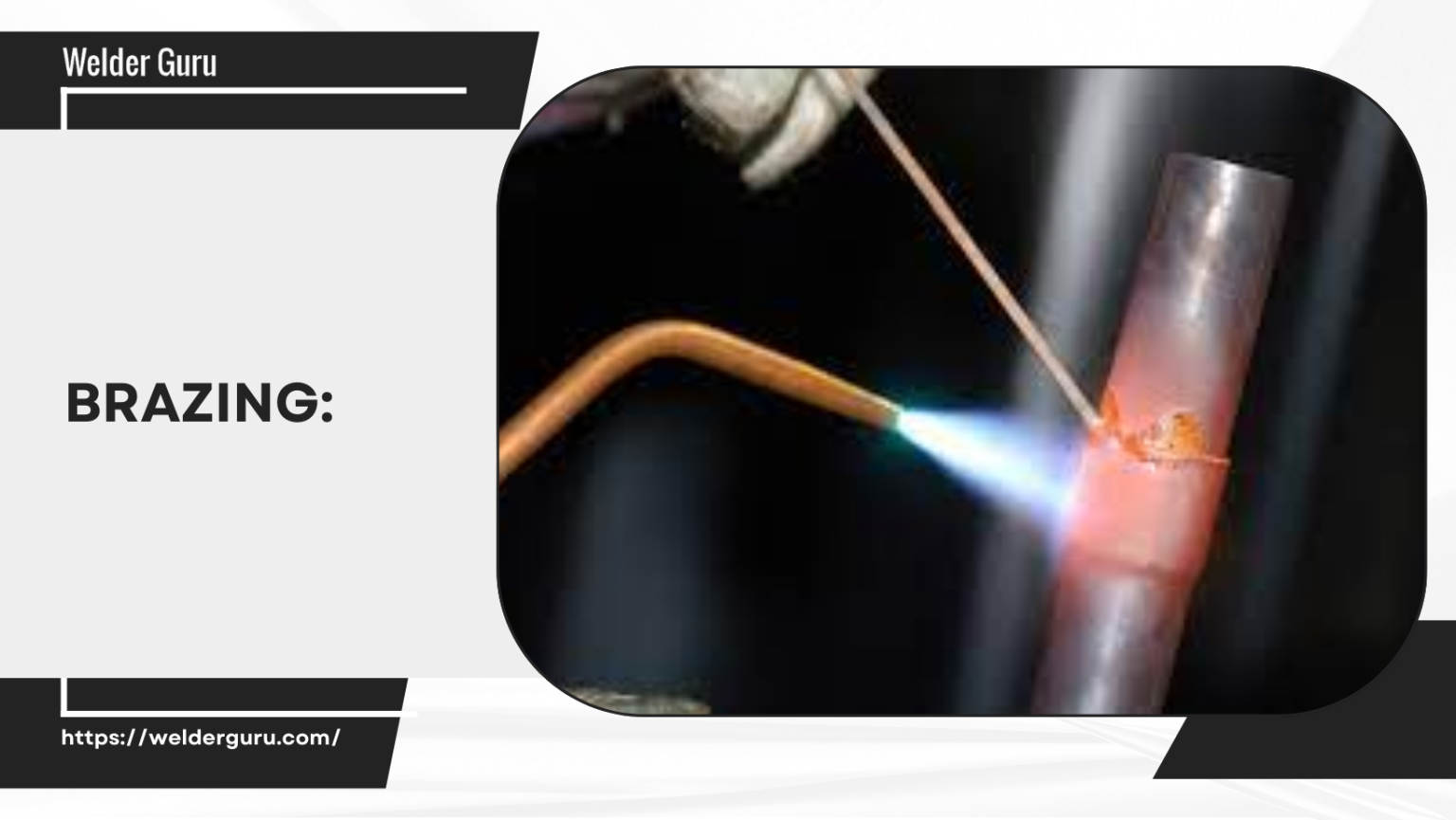 Welding vs. soldering vs. brazing